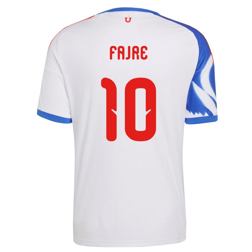 Danxen Mulher Camisola Nicole Fajre #10 Branco Azul Marinho Alternativa 2026/27 Camisa Brasil