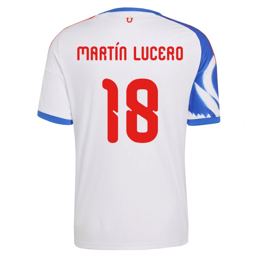 Danxen Mulher Camisola Juan Martín Lucero #18 Branco Azul Marinho Alternativa 2026/27 Camisa Brasil