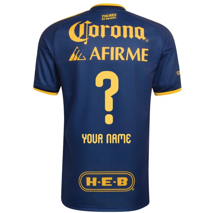Danxen Mulher Camisola Seu Nome #0 Azul Real Amarelo Alternativa 2026/27 Camisa Brasil