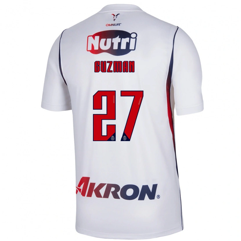Danxen Mulher Camisola Kinberly Guzmán #27 Branco Azul Marinho Vermelho Alternativa 2026/27 Camisa Brasil