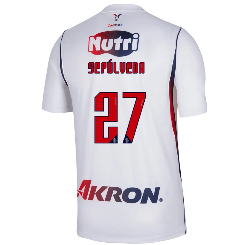 Danxen Mulher Camisola Leonardo Sepúlveda #27 Branco Azul Marinho Vermelho Alternativa 2026/27 Camisa Brasil