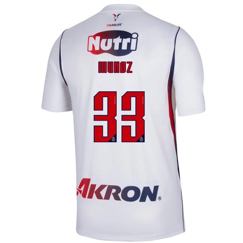 Danxen Mulher Camisola Zahid Muñoz #33 Branco Azul Marinho Vermelho Alternativa 2026/27 Camisa Brasil