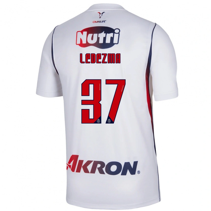 Danxen Mulher Camisola Richard Ledezma #37 Branco Azul Marinho Vermelho Alternativa 2026/27 Camisa Brasil