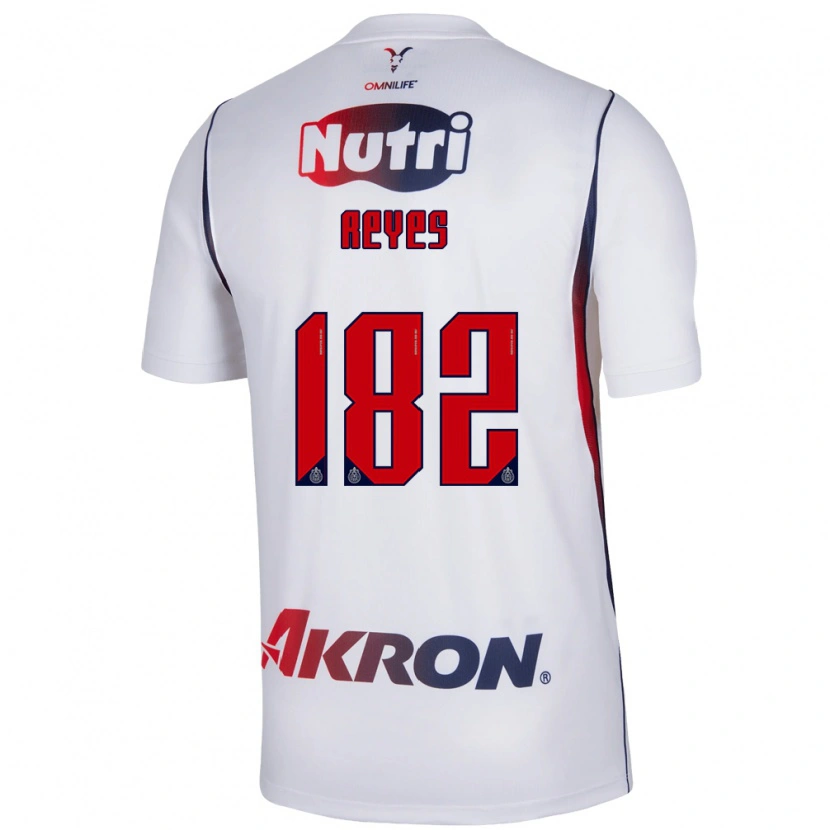 Danxen Mulher Camisola Mauricio Reyes #182 Branco Azul Marinho Vermelho Alternativa 2026/27 Camisa Brasil