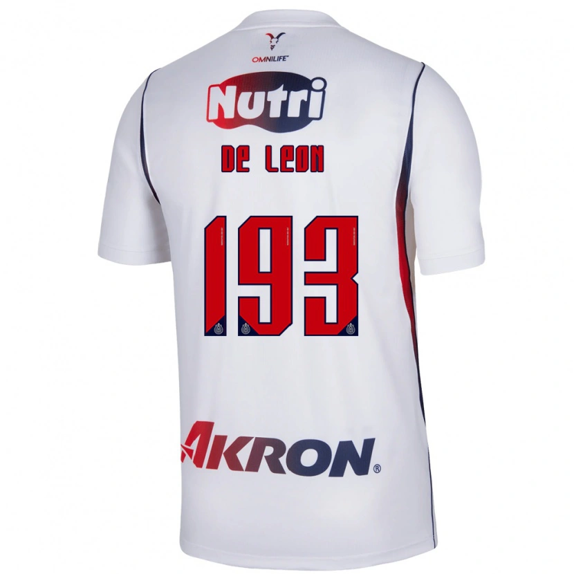 Danxen Mulher Camisola Jared De León #193 Branco Azul Marinho Vermelho Alternativa 2026/27 Camisa Brasil