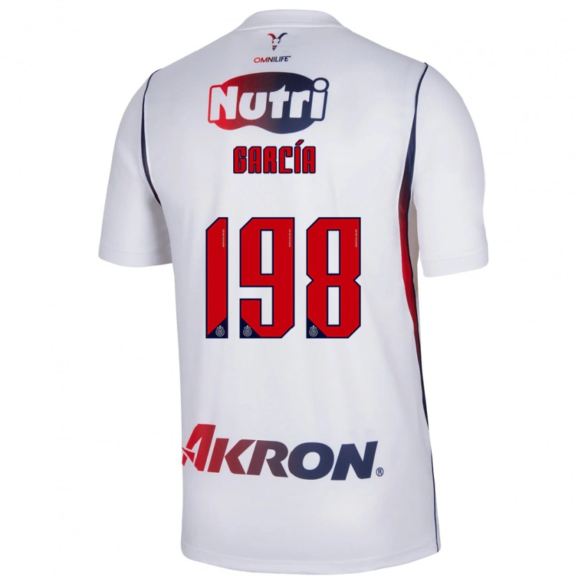 Danxen Mulher Camisola Gael García #198 Branco Azul Marinho Vermelho Alternativa 2026/27 Camisa Brasil