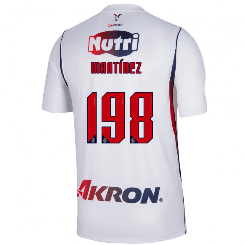 Danxen Mulher Camisola Andrew Martínez #198 Branco Azul Marinho Vermelho Alternativa 2026/27 Camisa Brasil