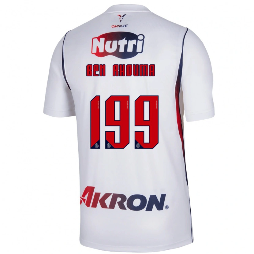 Danxen Mulher Camisola Anwar Ben Rhouma #199 Branco Azul Marinho Vermelho Alternativa 2026/27 Camisa Brasil