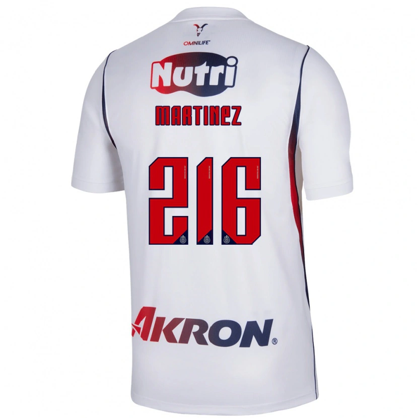 Danxen Mulher Camisola Isaac Martínez #216 Branco Azul Marinho Vermelho Alternativa 2026/27 Camisa Brasil