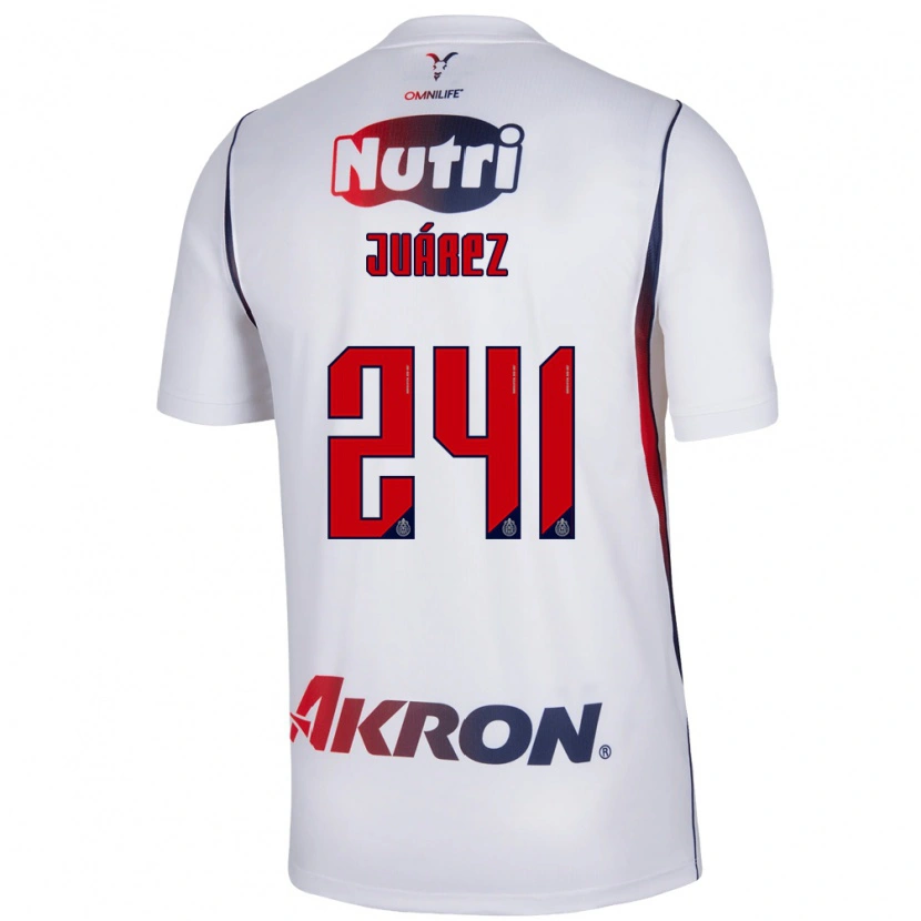 Danxen Mulher Camisola Hugo Juárez #241 Branco Azul Marinho Vermelho Alternativa 2026/27 Camisa Brasil