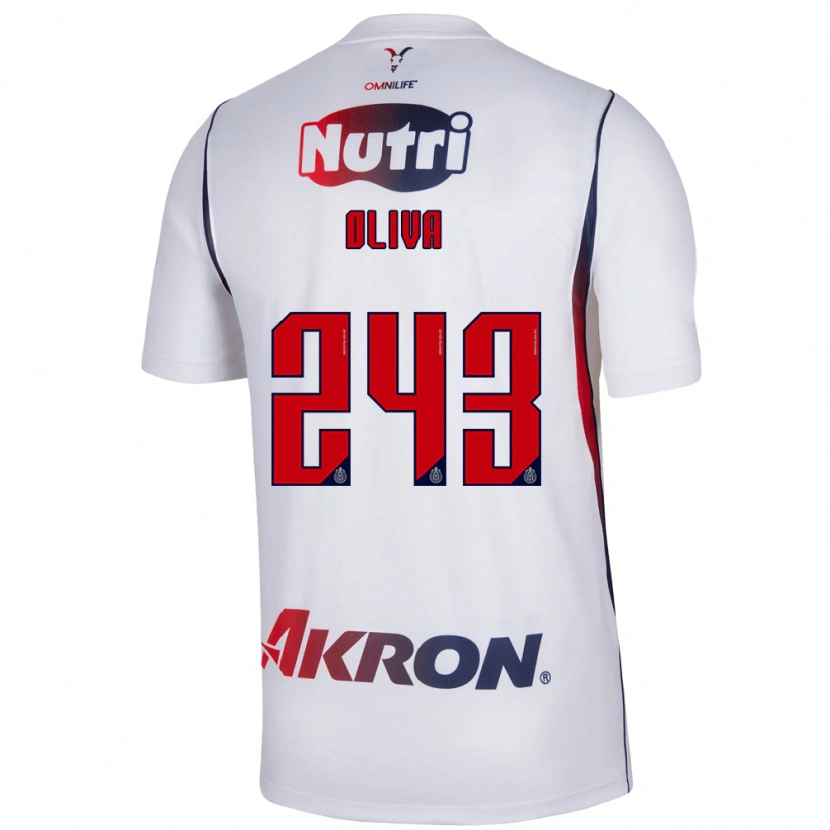 Danxen Mulher Camisola Diego Oliva #243 Branco Azul Marinho Vermelho Alternativa 2026/27 Camisa Brasil