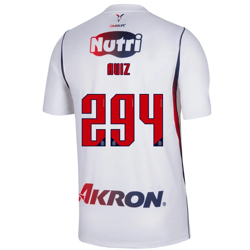 Danxen Mulher Camisola Dilan Ruiz #294 Branco Azul Marinho Vermelho Alternativa 2026/27 Camisa Brasil