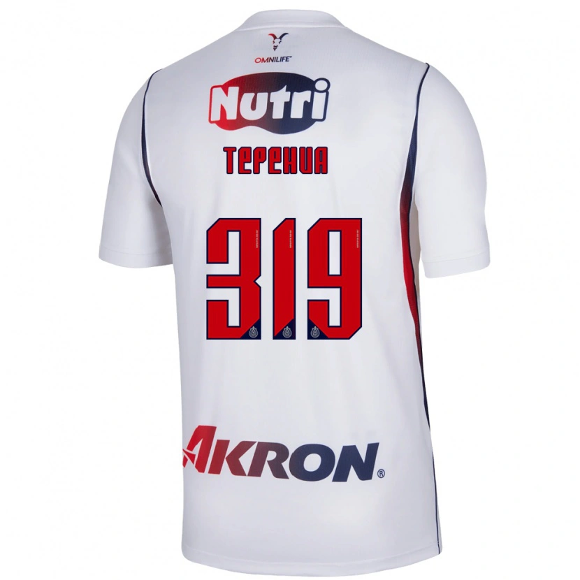 Danxen Mulher Camisola Milán Tepehua #319 Branco Azul Marinho Vermelho Alternativa 2026/27 Camisa Brasil
