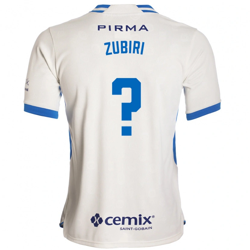 Danxen Mulher Camisola Alan Zubiri #0 Branco Azul Vermelho Alternativa 2026/27 Camisa Brasil