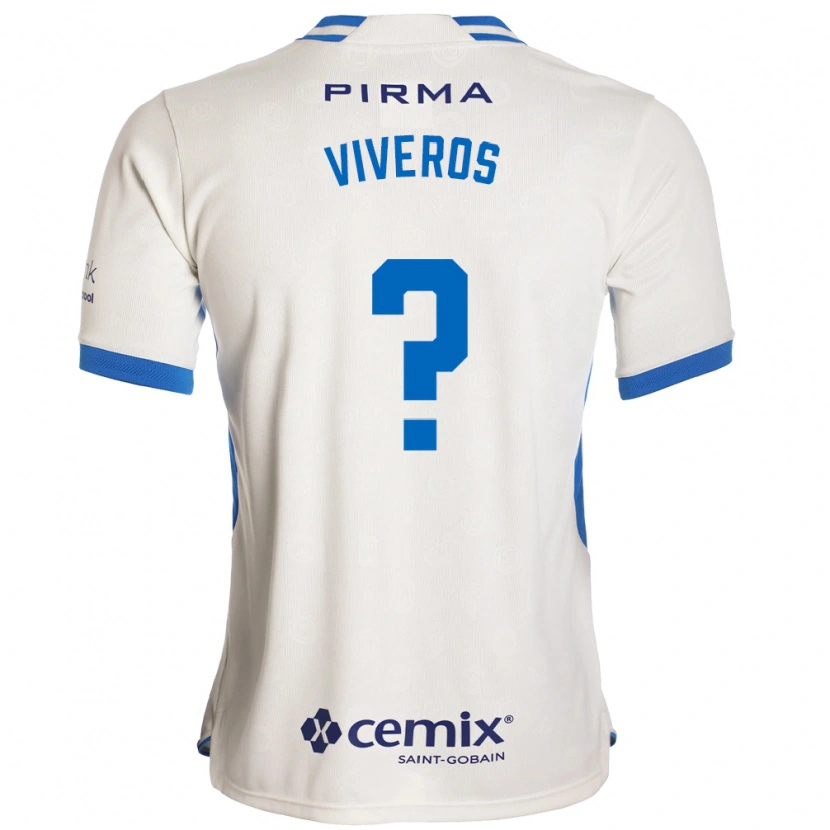 Danxen Mulher Camisola Axel Viveros #0 Branco Azul Vermelho Alternativa 2026/27 Camisa Brasil