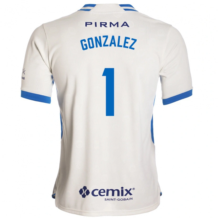 Danxen Mulher Camisola Itzayana Gonzalez #1 Branco Azul Vermelho Alternativa 2026/27 Camisa Brasil
