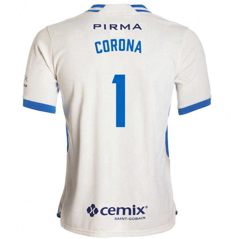 Danxen Mulher Camisola Jose De Jesus Corona #1 Branco Azul Vermelho Alternativa 2026/27 Camisa Brasil