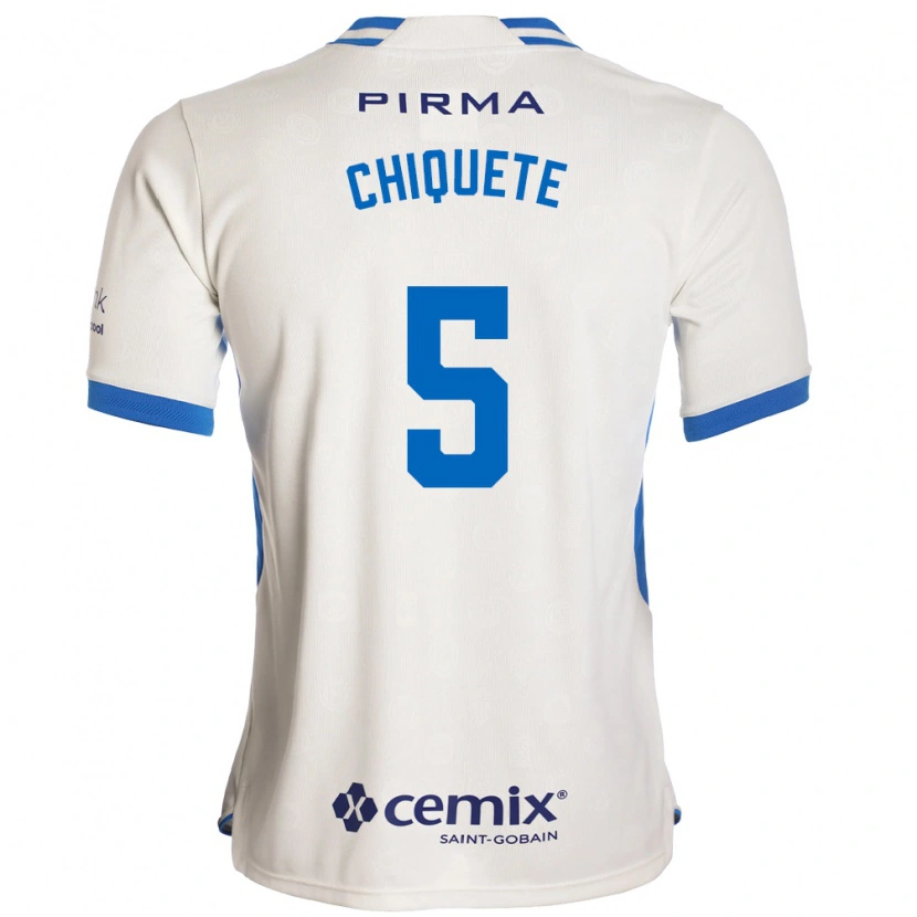 Danxen Mulher Camisola Jesús Orozco Chiquete #5 Branco Azul Vermelho Alternativa 2026/27 Camisa Brasil