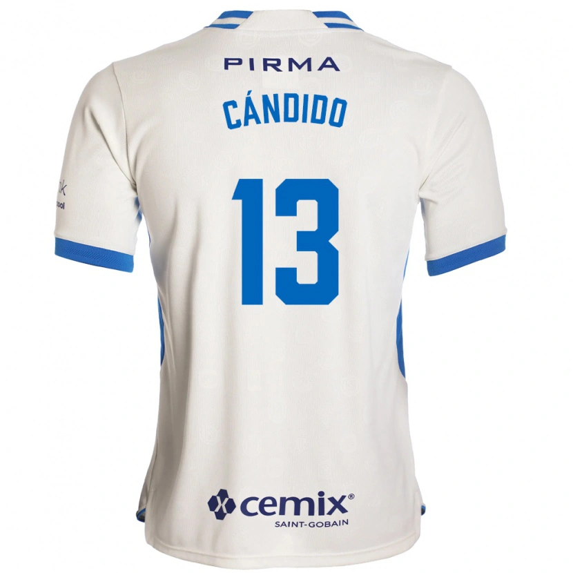 Danxen Mulher Camisola Camilo Cándido #13 Branco Azul Vermelho Alternativa 2026/27 Camisa Brasil
