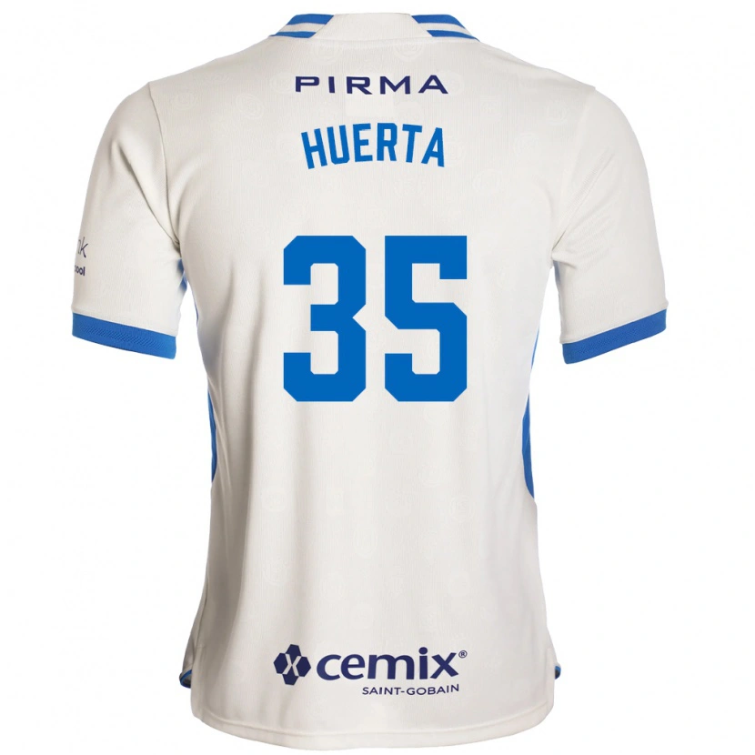 Danxen Mulher Camisola Renata Huerta #35 Branco Azul Vermelho Alternativa 2026/27 Camisa Brasil