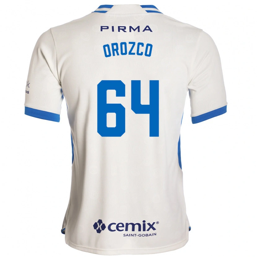 Danxen Mulher Camisola Fabrizzio Orozco #64 Branco Azul Vermelho Alternativa 2026/27 Camisa Brasil