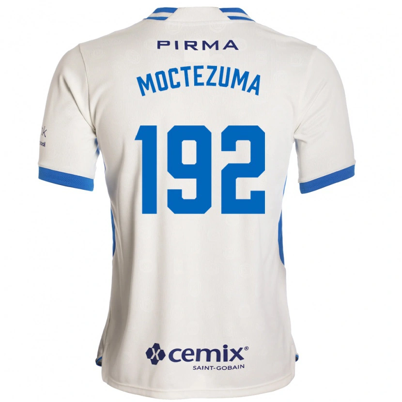 Danxen Mulher Camisola Brayan Moctezuma #192 Branco Azul Vermelho Alternativa 2026/27 Camisa Brasil