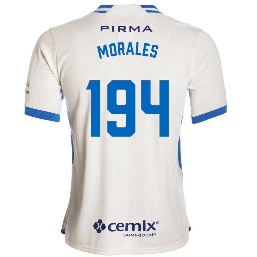 Danxen Mulher Camisola Amaury Morales #194 Branco Azul Vermelho Alternativa 2026/27 Camisa Brasil
