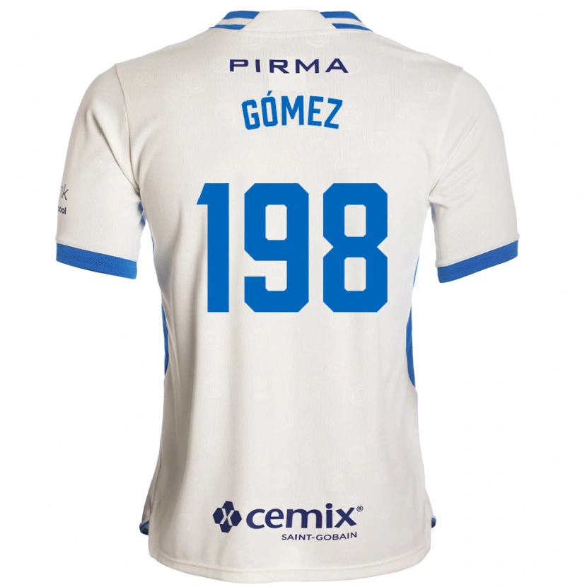 Danxen Mulher Camisola Luiszael Gómez #198 Branco Azul Vermelho Alternativa 2026/27 Camisa Brasil