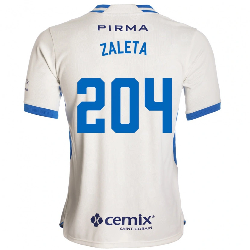 Danxen Mulher Camisola Mauro Zaleta #204 Branco Azul Vermelho Alternativa 2026/27 Camisa Brasil
