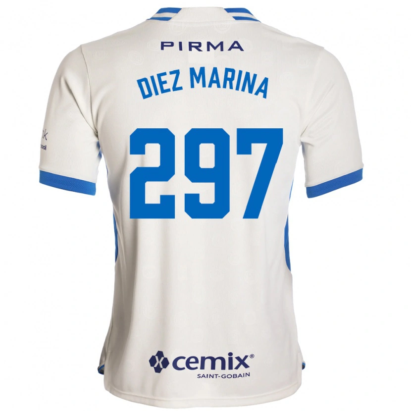 Danxen Mulher Camisola Edgar Diez Marina #297 Branco Azul Vermelho Alternativa 2026/27 Camisa Brasil