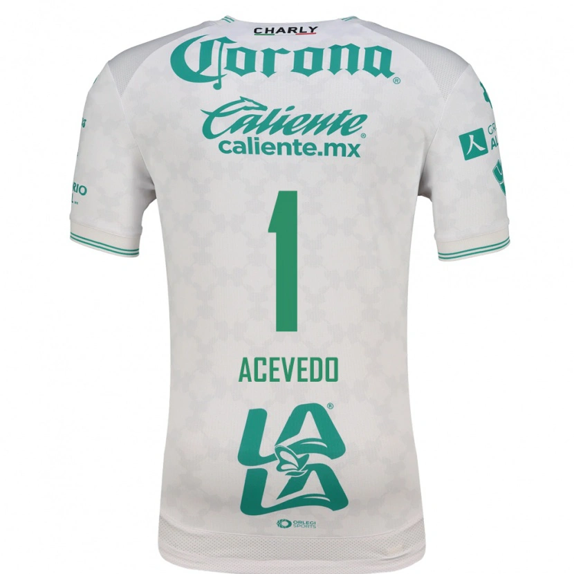 Danxen Mulher Camisola Carlos Acevedo #1 Verde Claro Branco Alternativa 2026/27 Camisa Brasil