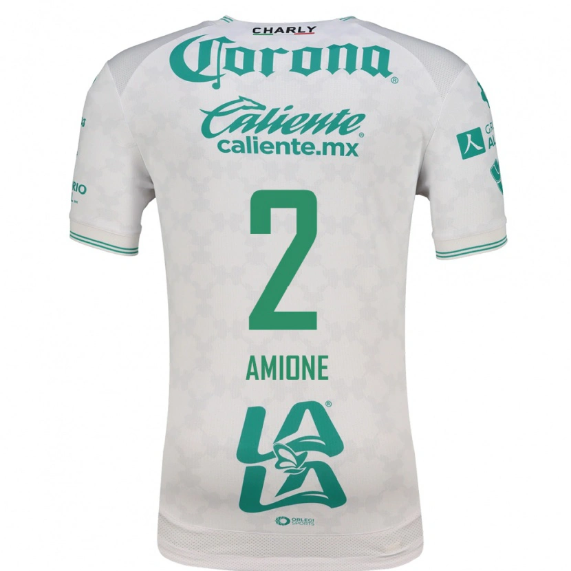 Danxen Mulher Camisola Bruno Amione #2 Verde Claro Branco Alternativa 2026/27 Camisa Brasil