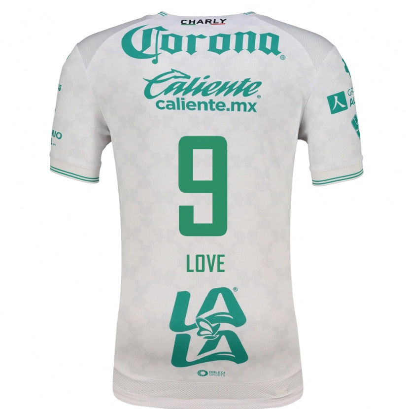 Danxen Mulher Camisola Juelle Love #9 Verde Claro Branco Alternativa 2026/27 Camisa Brasil