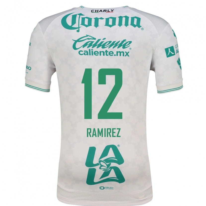 Danxen Mulher Camisola Santiago Ramírez #12 Verde Claro Branco Alternativa 2026/27 Camisa Brasil
