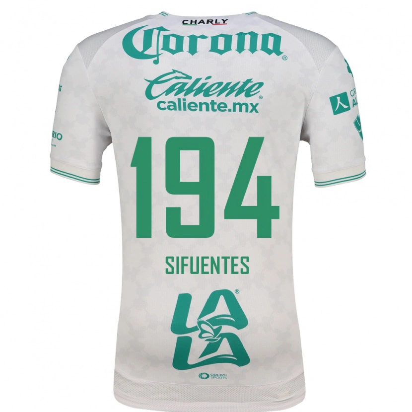 Danxen Mulher Camisola José Manuel Sifuentes #194 Verde Claro Branco Alternativa 2026/27 Camisa Brasil