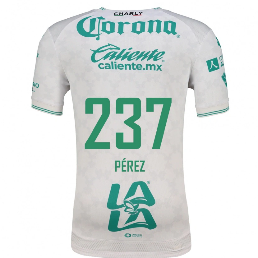 Danxen Mulher Camisola Jairo Pérez #237 Verde Claro Branco Alternativa 2026/27 Camisa Brasil