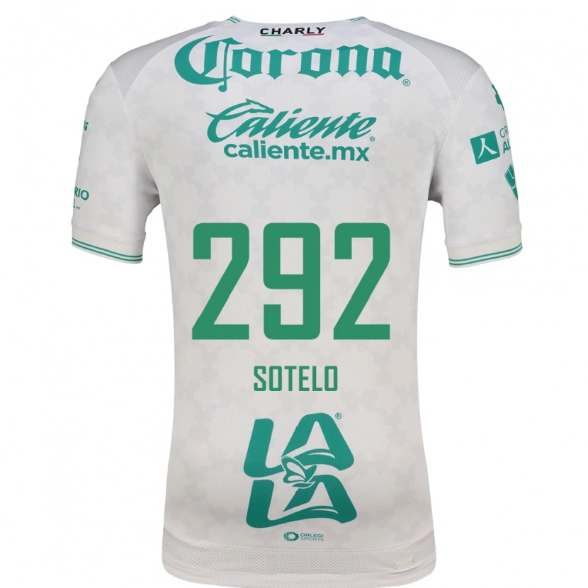 Danxen Mulher Camisola José Sotelo #292 Verde Claro Branco Alternativa 2026/27 Camisa Brasil