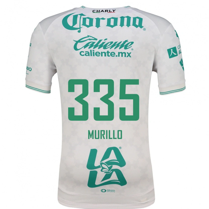 Danxen Mulher Camisola Doryan Murillo #335 Verde Claro Branco Alternativa 2026/27 Camisa Brasil