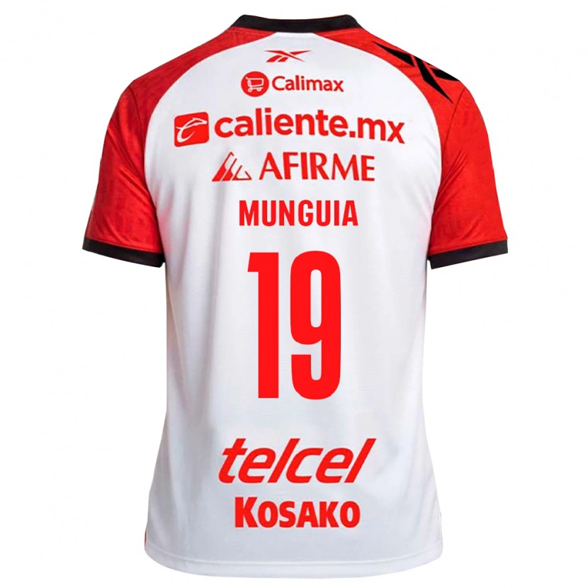 Danxen Mulher Camisola Mariana Munguia #19 Vermelho Branco Preto Alternativa 2026/27 Camisa Brasil