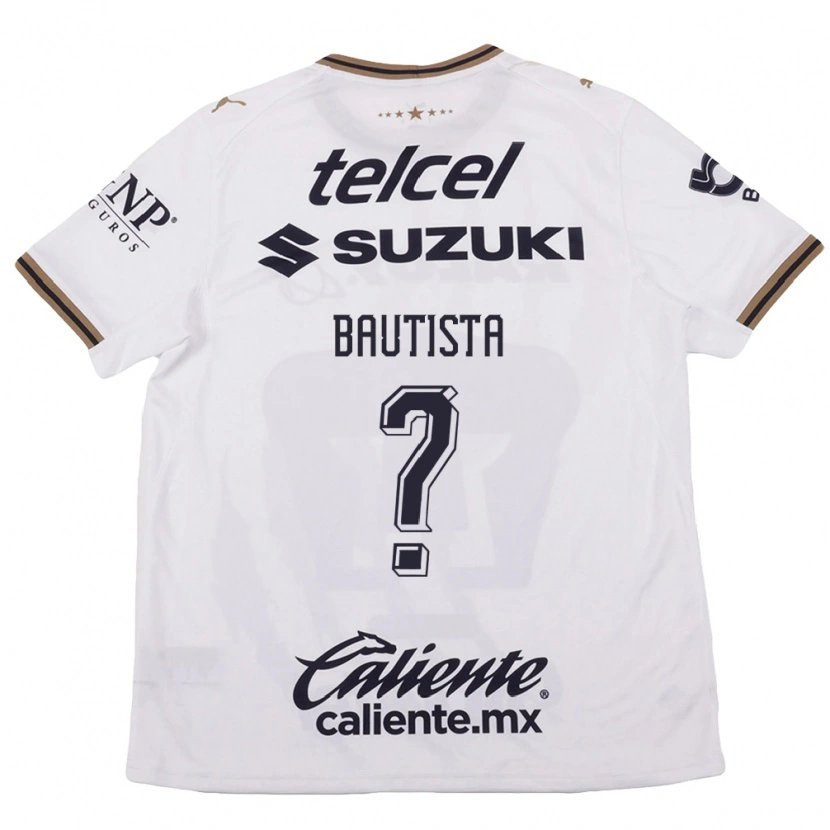 Danxen Mulher Camisola Randy Bautista #0 Branco Preto Marrom Alternativa 2026/27 Camisa Brasil