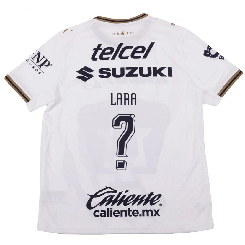 Danxen Mulher Camisola Erick Lara #0 Branco Preto Marrom Alternativa 2026/27 Camisa Brasil