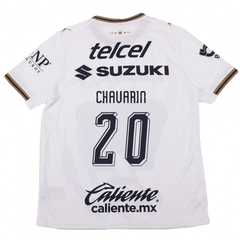 Danxen Mulher Camisola Aerial Chavarin #20 Branco Preto Marrom Alternativa 2026/27 Camisa Brasil