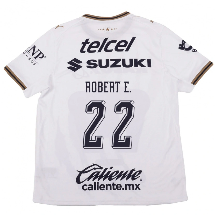 Danxen Mulher Camisola Robert Ergas #22 Branco Preto Marrom Alternativa 2026/27 Camisa Brasil