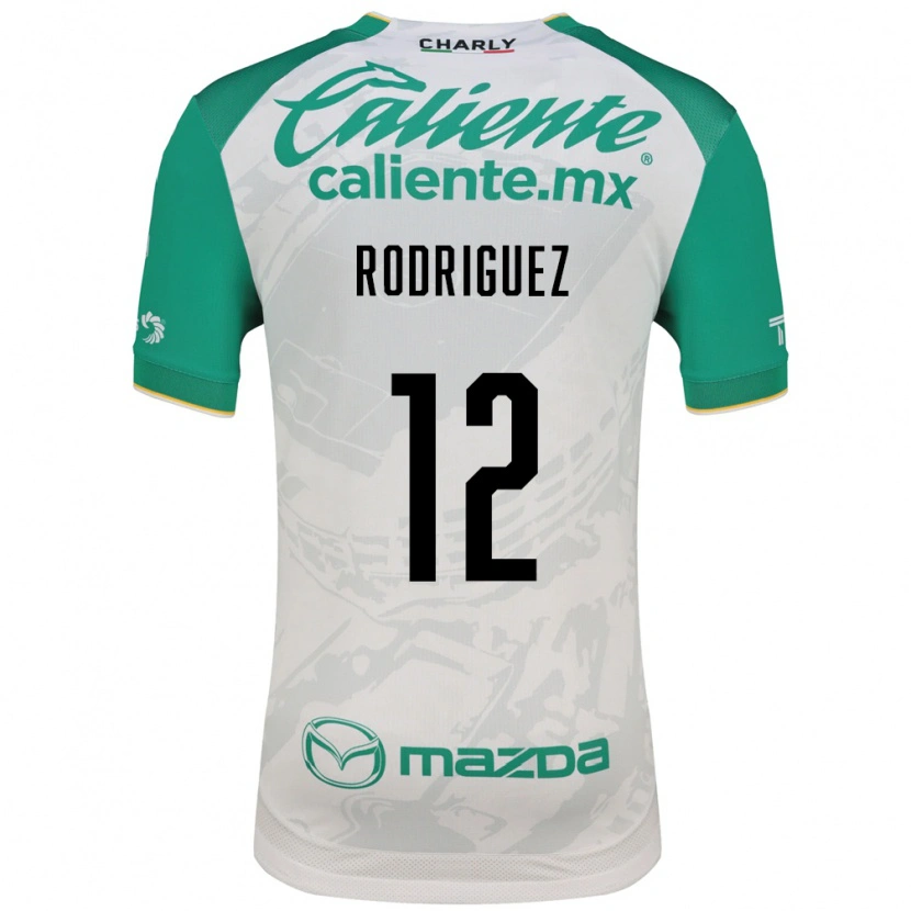 Danxen Mulher Camisola Lixy Rodríguez #12 Verde Claro Branco Alternativa 2026/27 Camisa Brasil