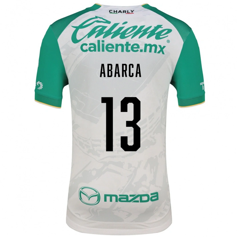 Danxen Mulher Camisola Vidalia Abarca #13 Verde Claro Branco Alternativa 2026/27 Camisa Brasil