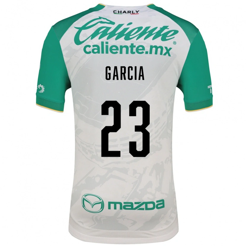 Danxen Mulher Camisola Óscar García #23 Verde Claro Branco Alternativa 2026/27 Camisa Brasil