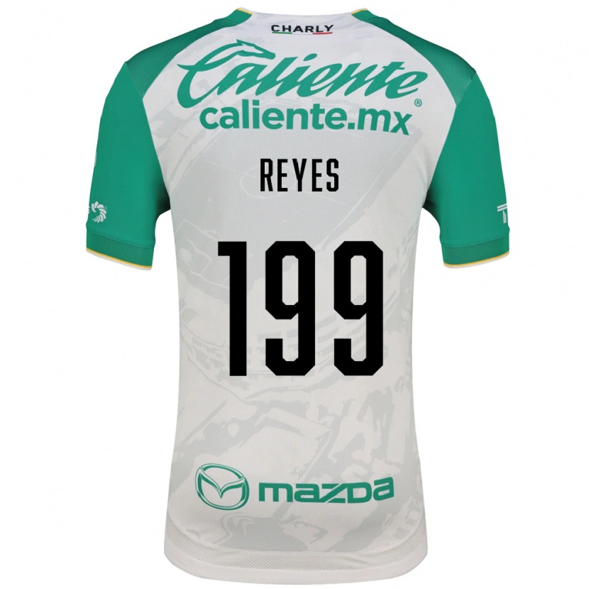 Danxen Mulher Camisola Jonathan Reyes #199 Verde Claro Branco Alternativa 2026/27 Camisa Brasil