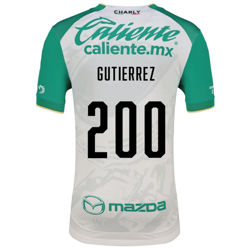 Danxen Mulher Camisola Alan Gutiérrez #200 Verde Claro Branco Alternativa 2026/27 Camisa Brasil