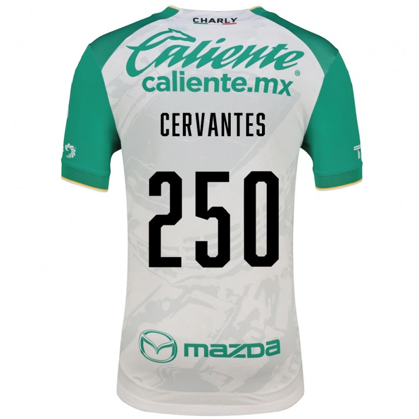 Danxen Mulher Camisola Christian Cervantes #250 Verde Claro Branco Alternativa 2026/27 Camisa Brasil