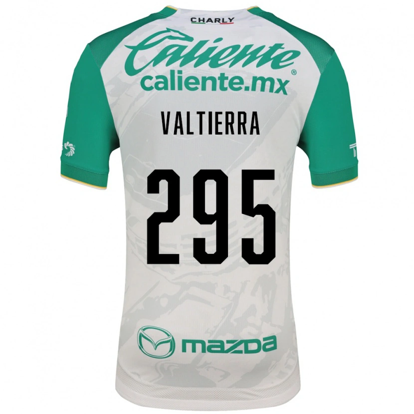 Danxen Mulher Camisola Demian Valtierra #295 Verde Claro Branco Alternativa 2026/27 Camisa Brasil